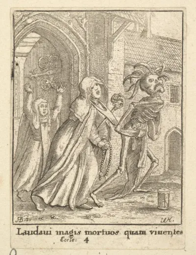The Abbess, from "Dance of Death"