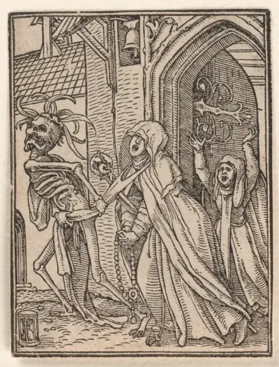 The Abbess, from "The Dance of Death"
