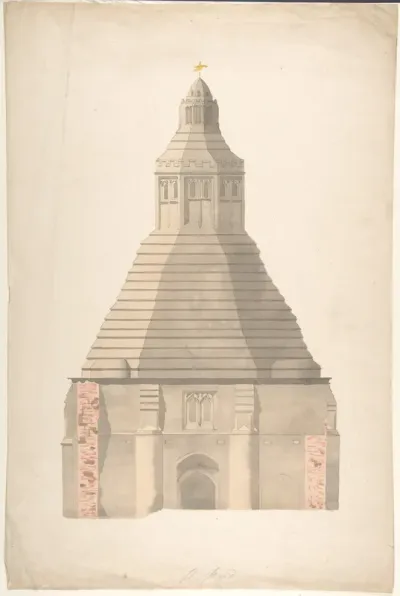 The Abbot's Kitchen, Glastonbury Abbey