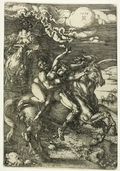 The Abduction of Proserpine on a Unicorn