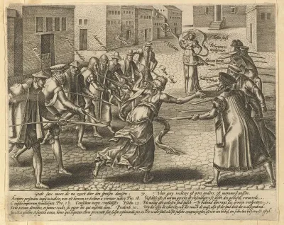 The Abuses of the Law, Plate 7