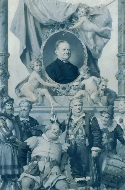 the actor Bernhard Baumeister
