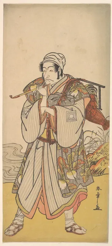 The Actor Danjuro III as an Itinerant Peddler