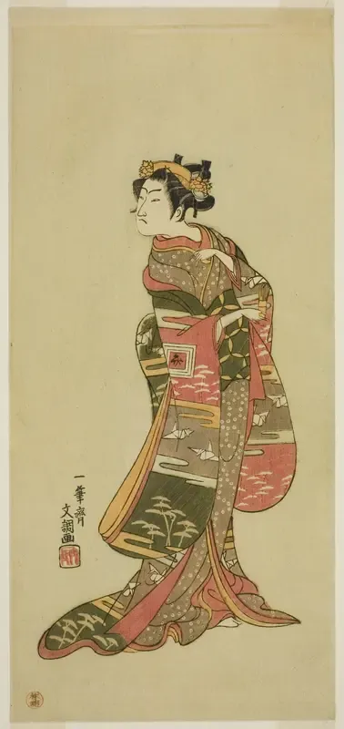 The Actor Ichikawa Benzo in an Unidentified Role