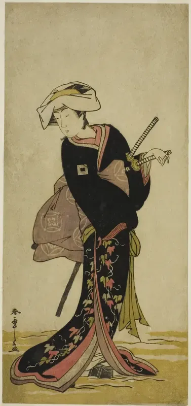The Actor Ichikawa Danzo IV as Tonase in the Play Kanadehon Chushingura, Performed at the Morita Theater in the Third Month, 1781