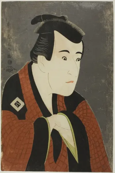 The actor Ichikawa Yaozo III as Tanabe Bunzo