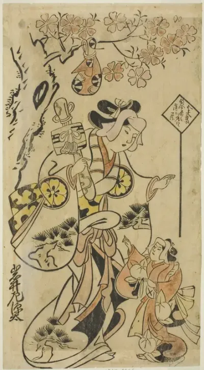 The Actor Iwai Sagenta I