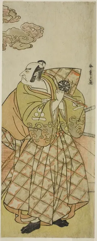 The Actor Nakamura Nakazo I as Watanabe no Tsuna in the Play Shitenno Tonoi no Kisewata, Performed at the Nakamura Theater in the Eleventh Month, 1781