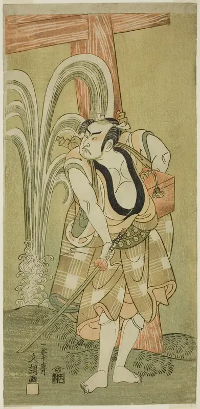 The Actor Otani Hiroji III in an Unidentified Role