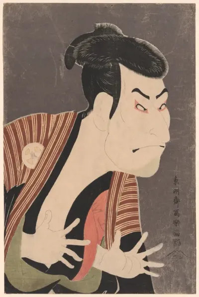 The actor Otani Oniji III as Edobei