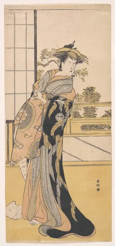 The Actor Segawa Kikunojo 3rd in a Female Role