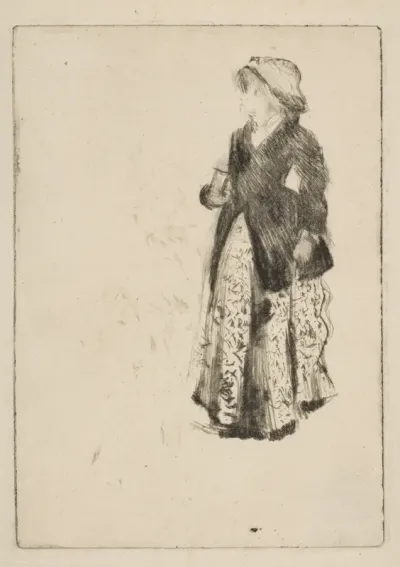 The Actress Ellen Andrée