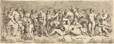The Admission of Psyche to Olympia
