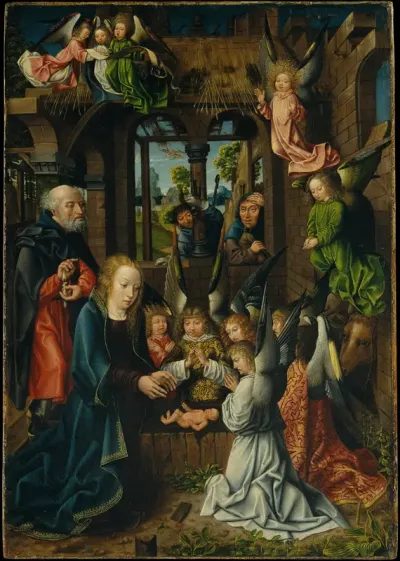 The Adoration of the Christ Child