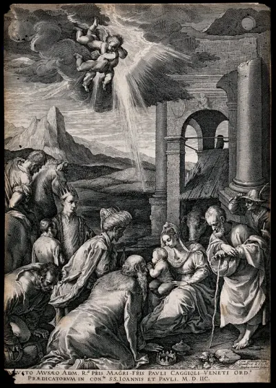 The adoration of the magi