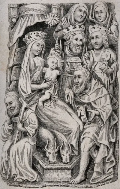 The adoration of the magi