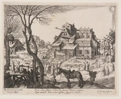 The Adoration of the Magi, from Landscapes with Scenes from the Life of Christ