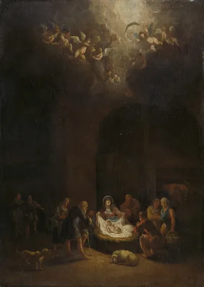 The adoration of the shepherds