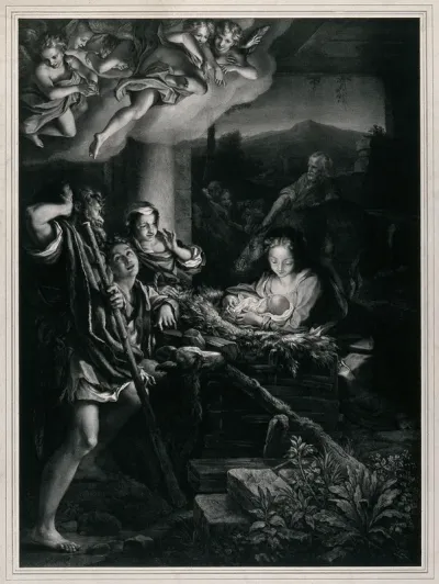 The adoration of the shepherds