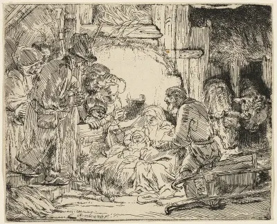 The Adoration of the Shepherds: With the Lamp