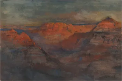 The Afterglow, Grand Canyon, Arizona