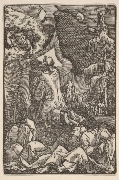 The Agony in the Garden, from "The Fall and Salvation of Mankind Through the Life and Passion of Christ"