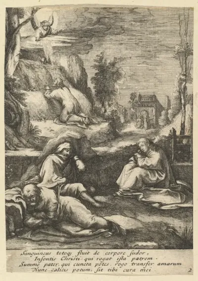 The Agony in the Garden, from "The Passion of Christ"