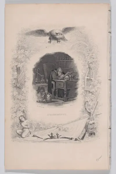 The Alchemist, from "The Songs of Béranger"
