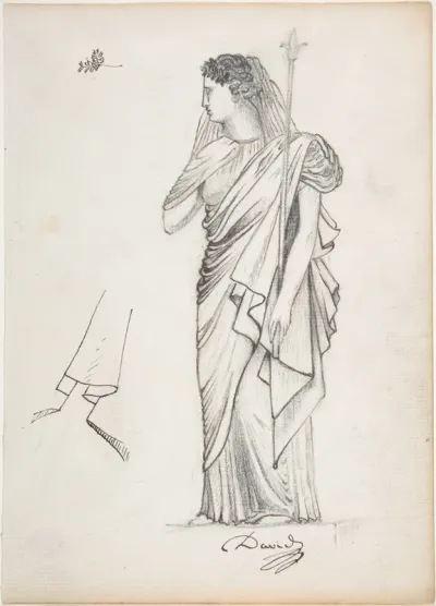 The Allegorical Figure of France for the Tomb of General Bonchamp