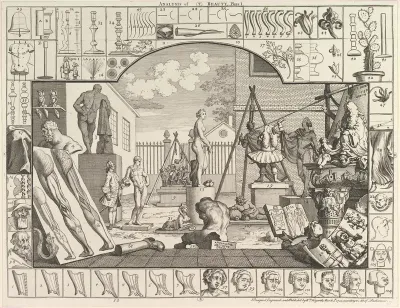 The Analysis of Beauty, Plate 1