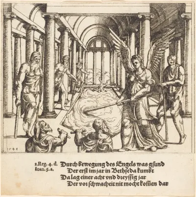 The Angel Agitating the Pool of Bethesda