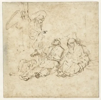 The Angel Appearing to Joseph in his Dream