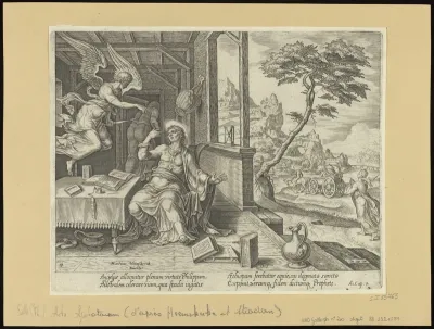The Angel Appearing to St Philip