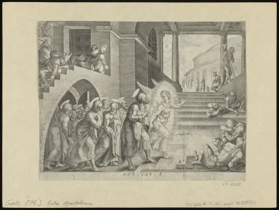 The Angel Delivering The Apostles out of Prison