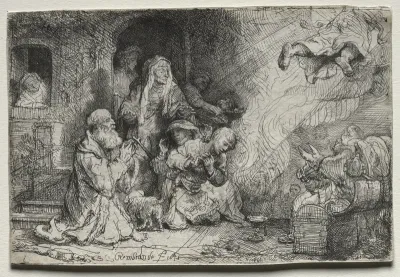 The Angel Departing from the Family of Tobit