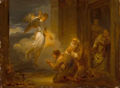 The Angel Leaves Tobias
