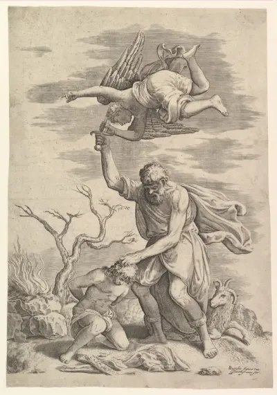 The Angel Staying the Arm of Abraham