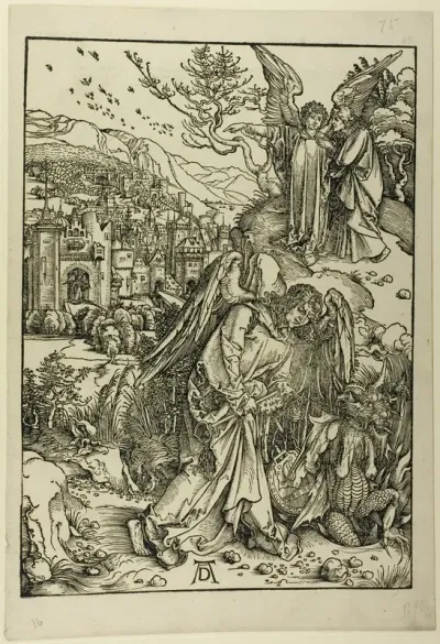 The Angel with the Key of the Bottomless Pit, from The Apocalypse