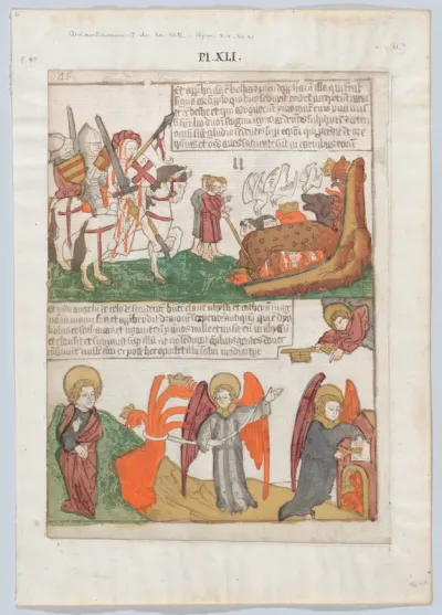 The Annihilation of the Beast; The Capture and Incarceration of the Beast from an Apocalypse blockbook, 2nd edition