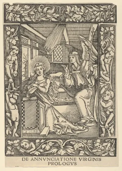 The Annunciation, from Vigerius
