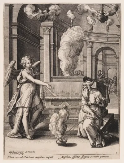 The Annunciation of John's Birth to Zacharias