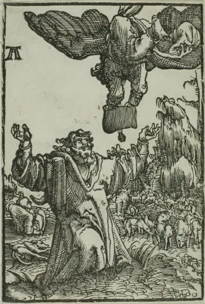 The Annunciation to Joachim, from The Fall and Redemption of Man