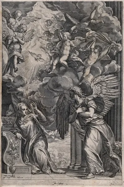 The Annunciation to the Virgin