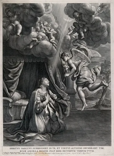 The Annunciation to the Virgin