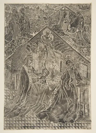 The Annunciation, Visitation, and Nativity