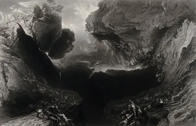 The Apocalypse. Mezzotint by J. Stephenson after J. Martin