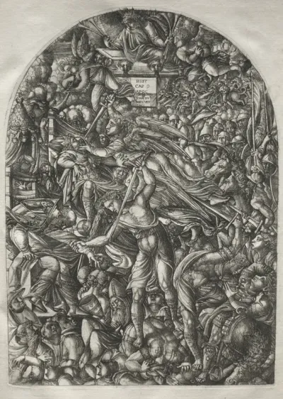 The Apocalypse:  The Angel Sounding the Sixth Trumpet