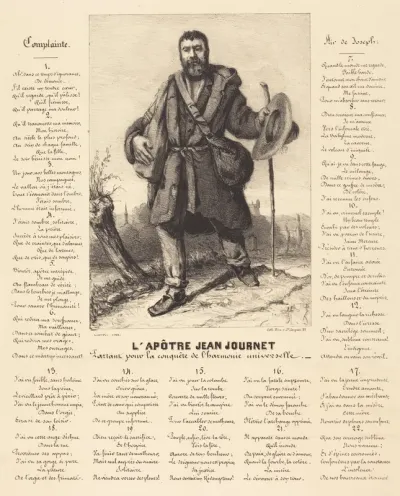 The Apostle Jean Journet Setting Out for the Conquest of Universal Harmony