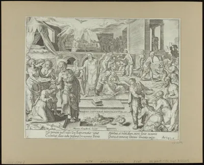 The Apostles Baptizing in Jerusalem