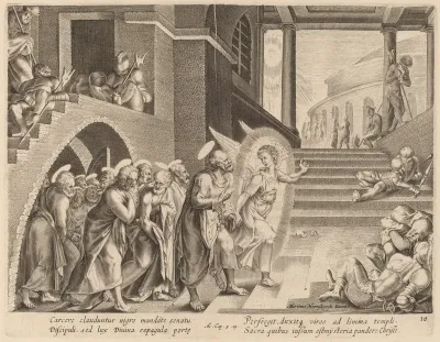 The Apostles Delivered from Prison by an Angel